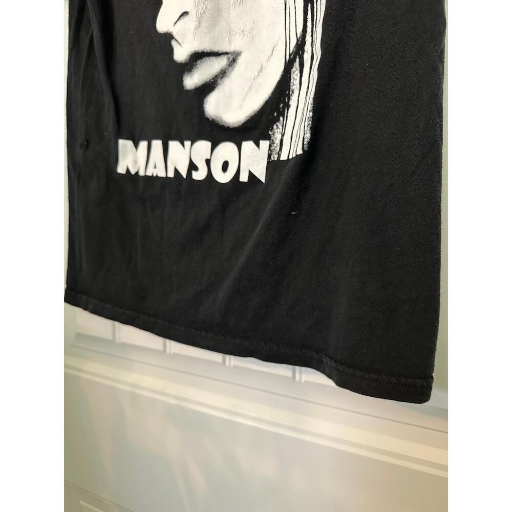 Marilyn Manson Black Unisex Band Tee Size Medium - Picture 6 of 6